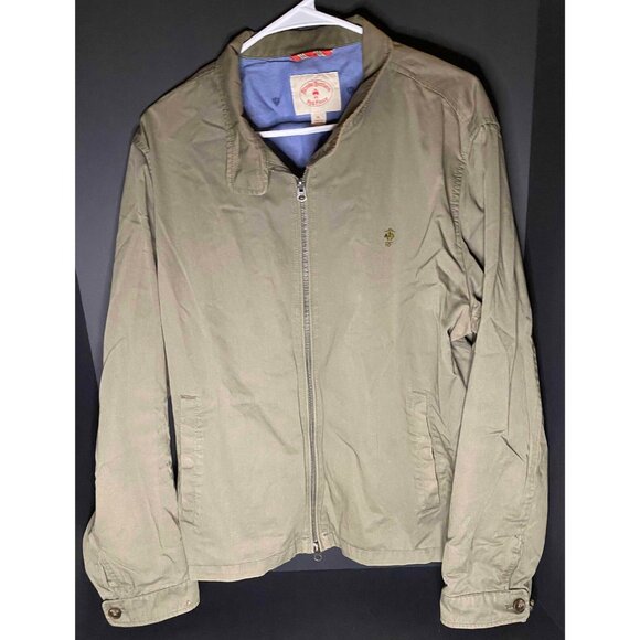 Vtg Brooks Brothers Red Fleece Harrington Jacket Mens XL - Picture 1 of 6